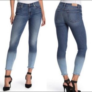 Ombré 7 for all mankind luxe vintage the ankle skinny jean